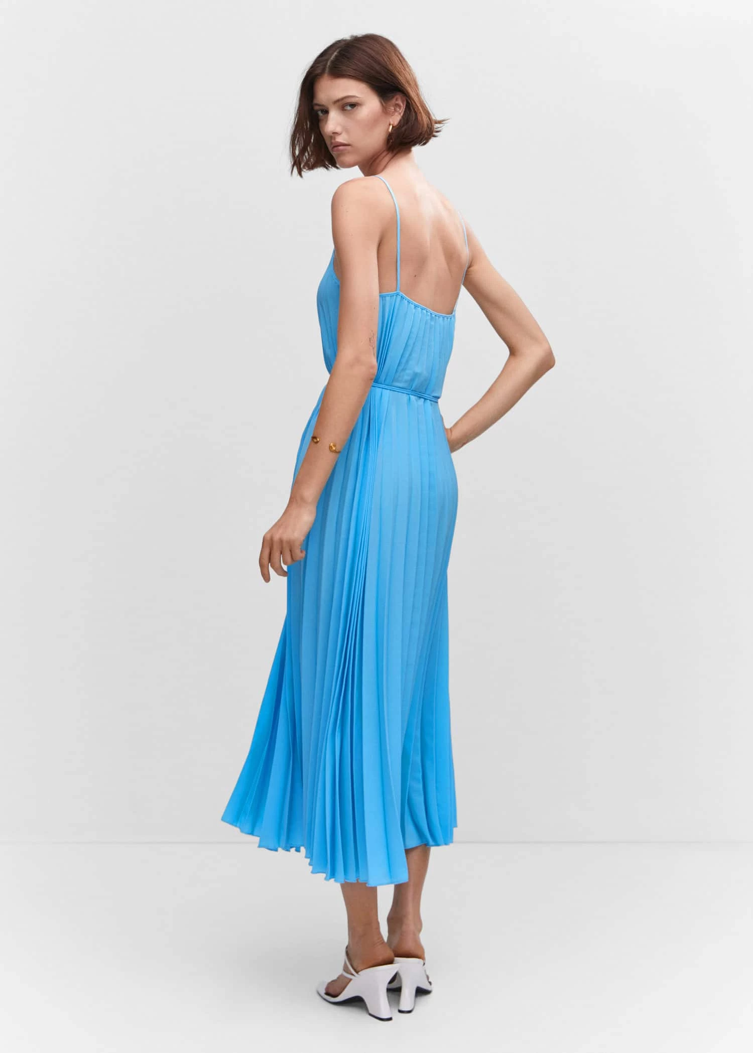 Robe Plissée Cordon 10 Robe Plissée Cordon – Image 10