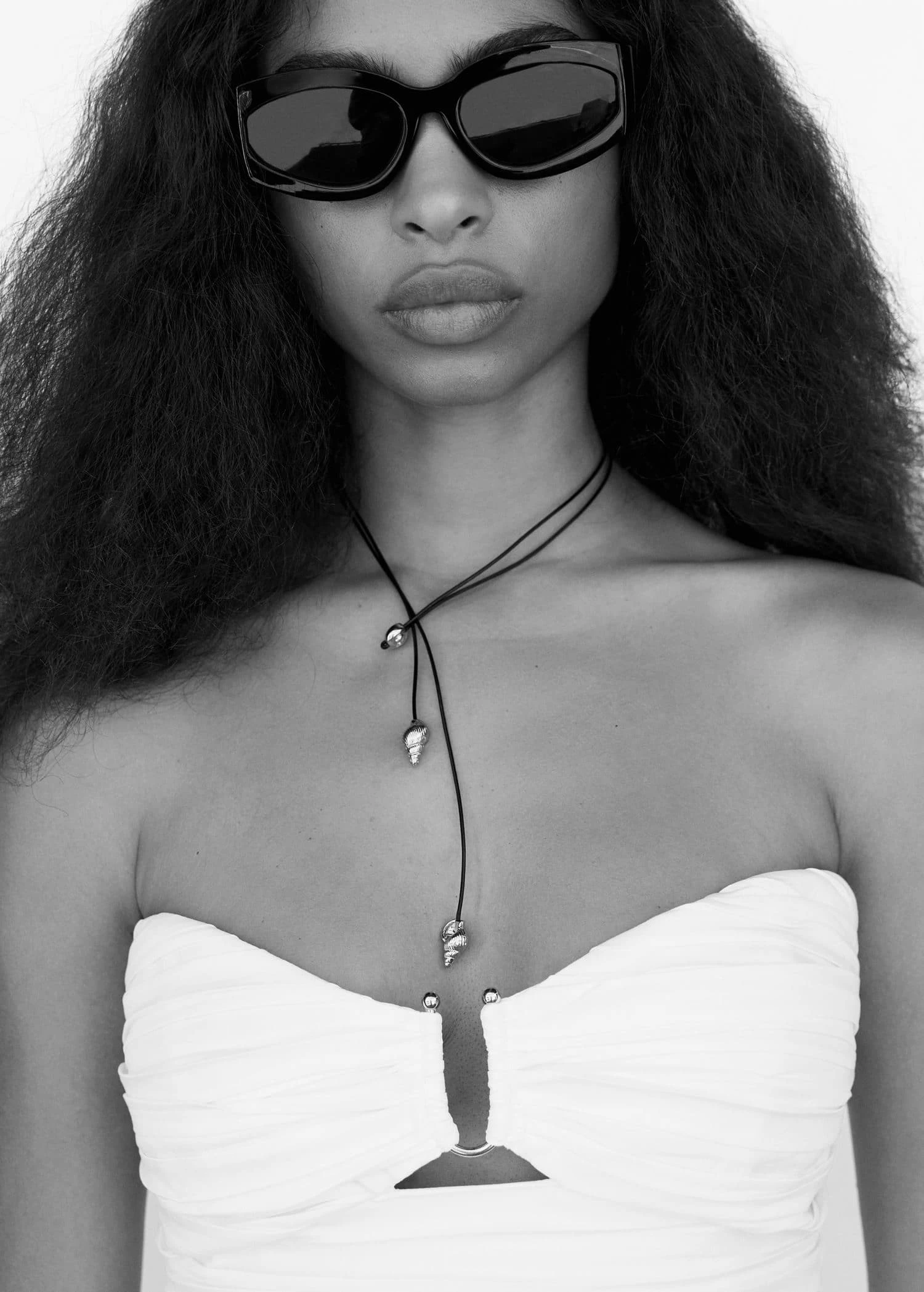 Robe Drapée Détail Métallique 4 Robe Drapée Détail Métallique – Image 4