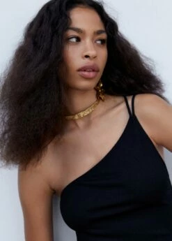 Robe Courte Asymétrique 11 Robe Courte Asymétrique -New Trendy Shop 57051083 99 D1