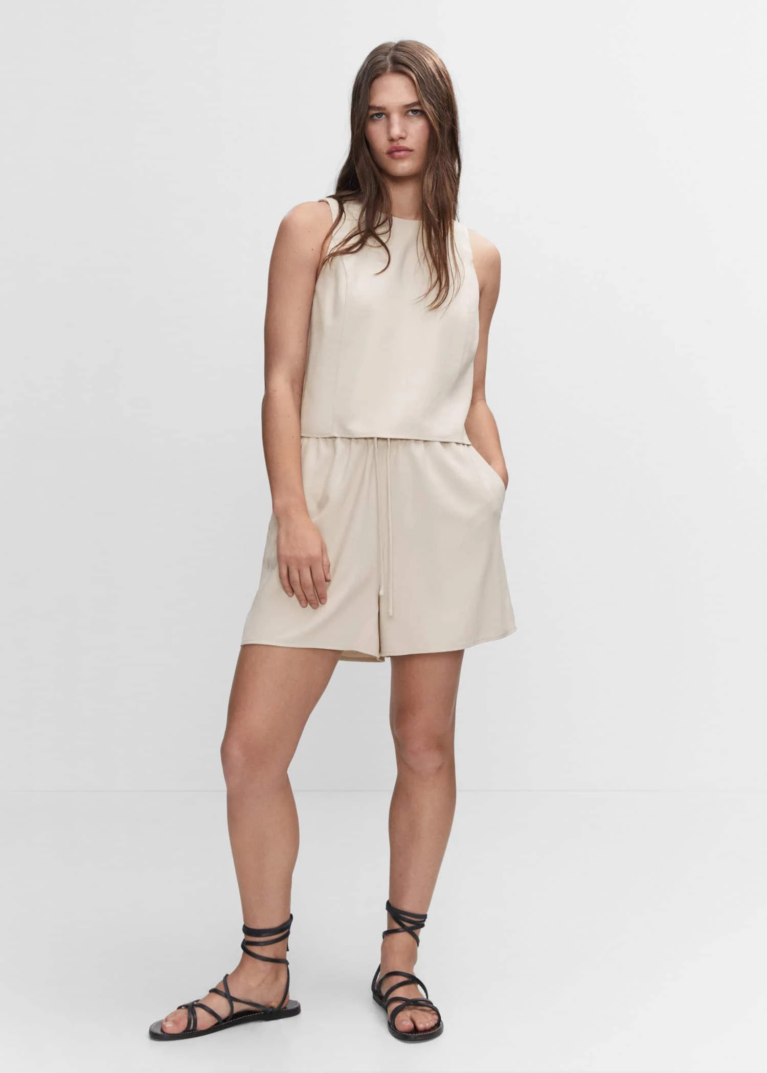 Crop Top Bretelles Larges 2 Crop Top Bretelles Larges – Image 2