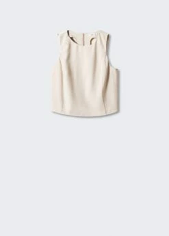 Crop Top Bretelles Larges 18 Crop Top Bretelles Larges -New Trendy Shop 57052001 05 B