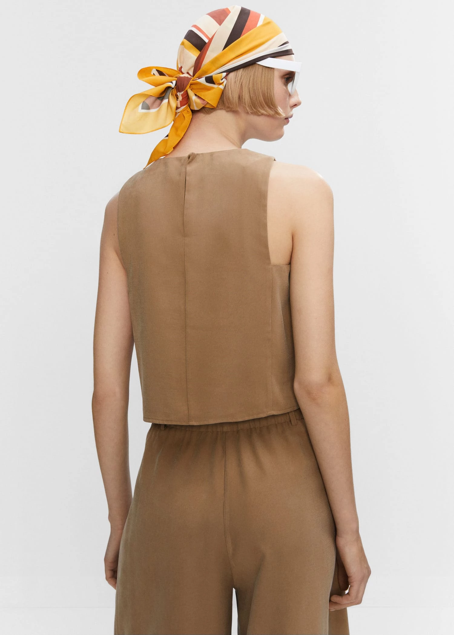 Crop Top Bretelles Larges 9 Crop Top Bretelles Larges – Image 9