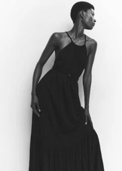 Robe Maxi Dos Croisé -New Trendy Shop 57052893 99 D2