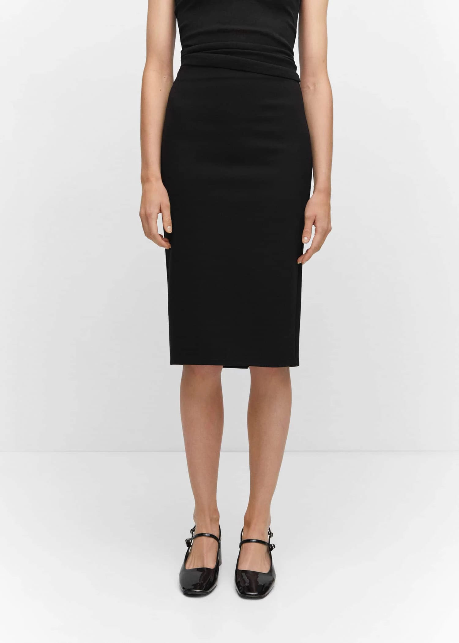 Jupe Crayon Fendue 1 Jupe Crayon Fendue