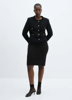 Jupe Crayon Fendue 15 Jupe Crayon Fendue -New Trendy Shop 57053806 99 D3