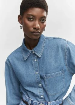 Chemise Jean Poche -New Trendy Shop 57053807 TM D1