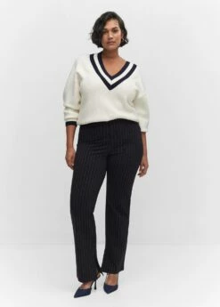 Leggings à Fines Rayures -New Trendy Shop 57053808 69 D3