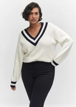 Leggings à Fines Rayures -New Trendy Shop 57053808 69 D5