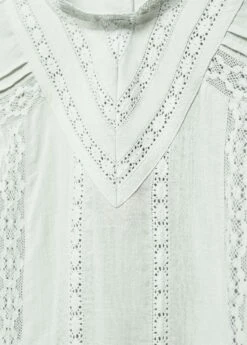 Robe Longue Détail Dentelle -New Trendy Shop 57053810 41 D8