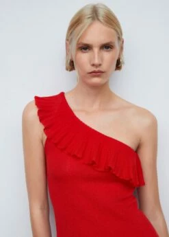 Robe Asymétrique Volants -New Trendy Shop 57053814 70 D1