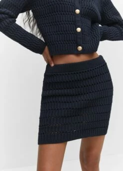 Minijupe Maille Ajourée -New Trendy Shop 57053816 56 D1