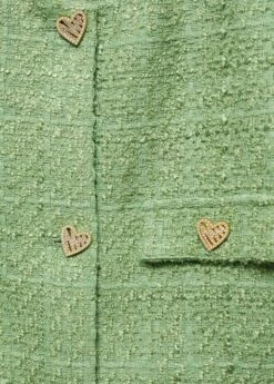 Veste Tweed Boutons Bijoux 16 Veste Tweed Boutons Bijoux -New Trendy Shop 57053818 40 D8