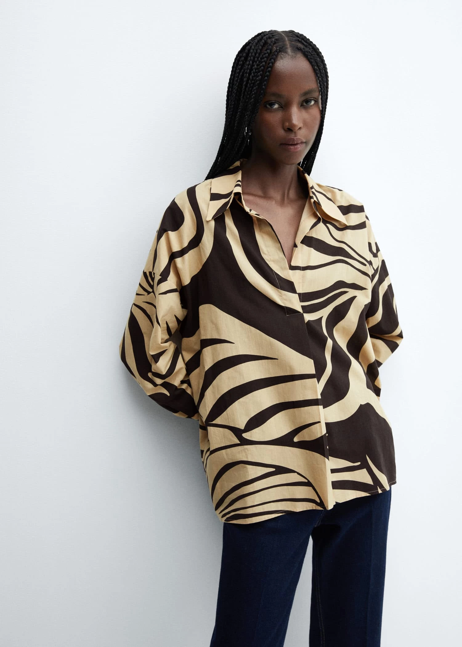 Chemise Oversize Imprimée 1 Chemise Oversize Imprimée