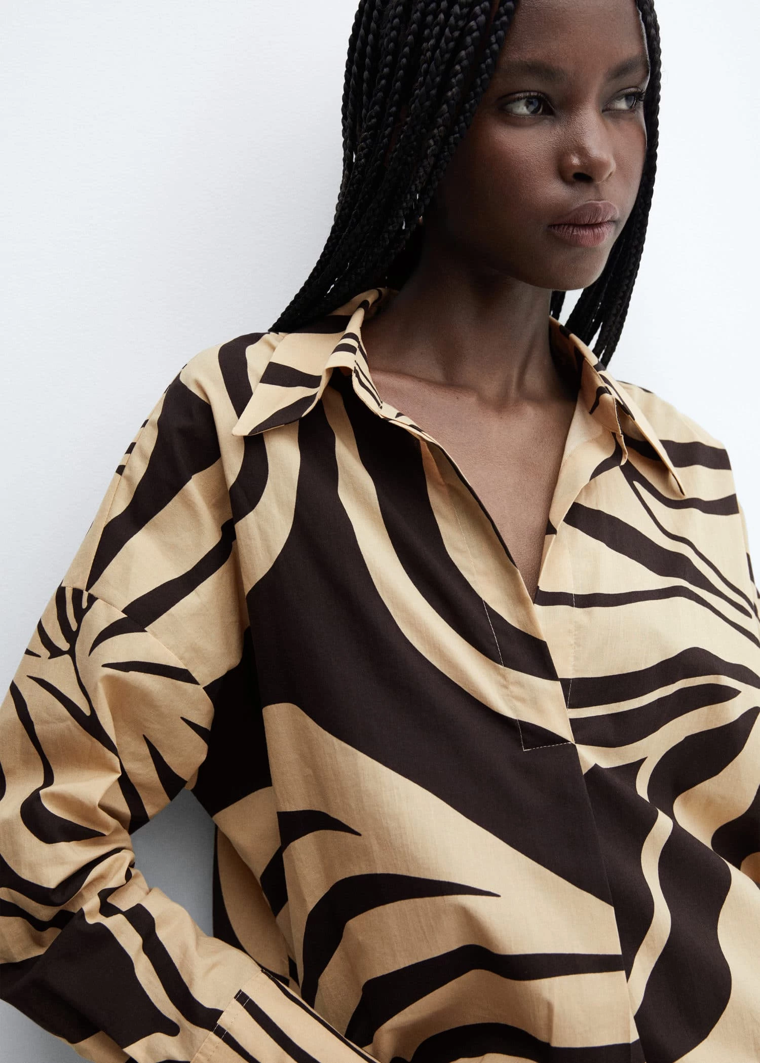 Chemise Oversize Imprimée 4 Chemise Oversize Imprimée – Image 4