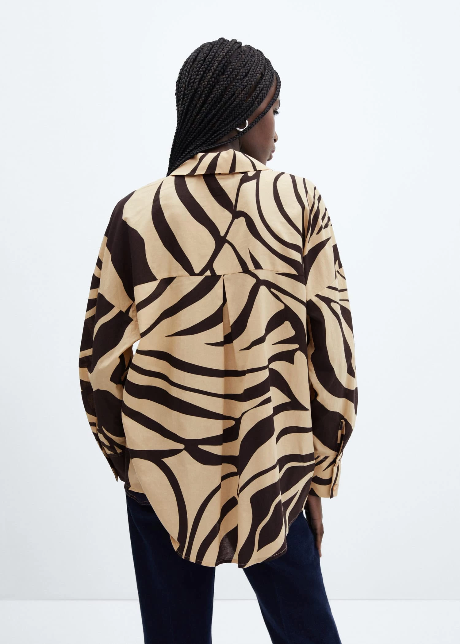 Chemise Oversize Imprimée 3 Chemise Oversize Imprimée – Image 3