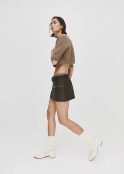 Jupe Similicuir Effet Usé -New Trendy Shop 57054406 99 D7