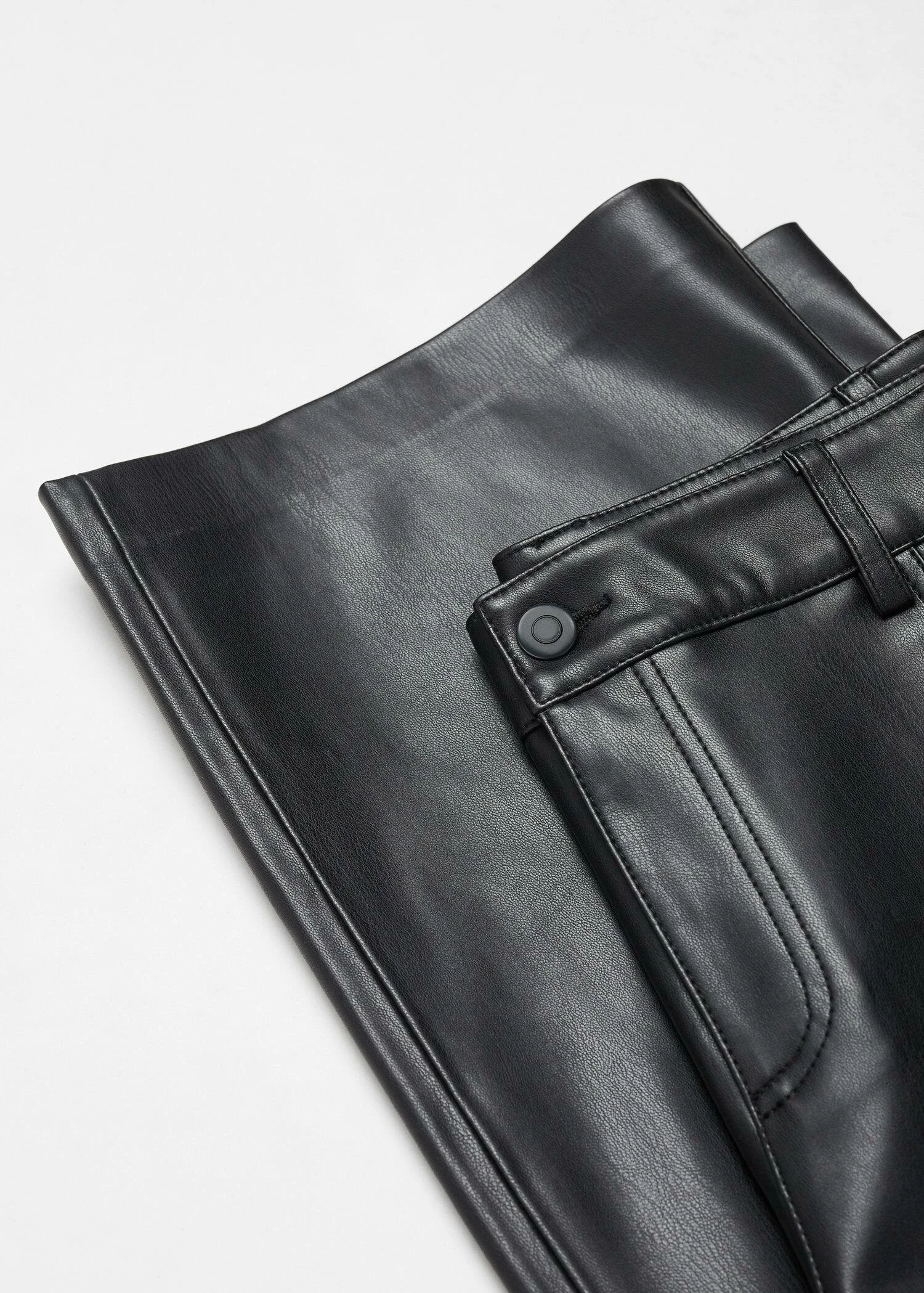 Pantalon Taille Haute Similicuir 10 Pantalon Taille Haute Similicuir – Image 10