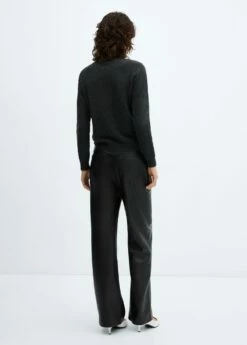 Pantalon Taille Haute Similicuir 13 Pantalon Taille Haute Similicuir -New Trendy Shop 57054407 99 R