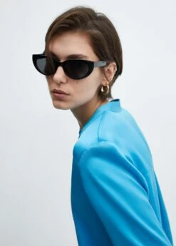 Chemise Satinée Col Rond -New Trendy Shop 57054410 46 D1