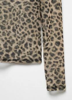 T-shirt Semi-transparent Imprimé Animal -New Trendy Shop 57054411 30 D8