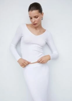 Jupe Crayon En Maille -New Trendy Shop 57054415 05 D1