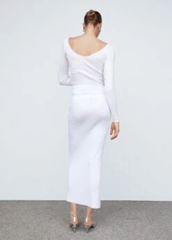 Jupe Crayon En Maille -New Trendy Shop 57054415 05 R