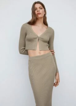 Jupe Crayon En Maille -New Trendy Shop 57054415 37 D1