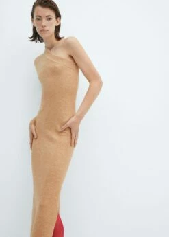 Robe Maille Asymétrique