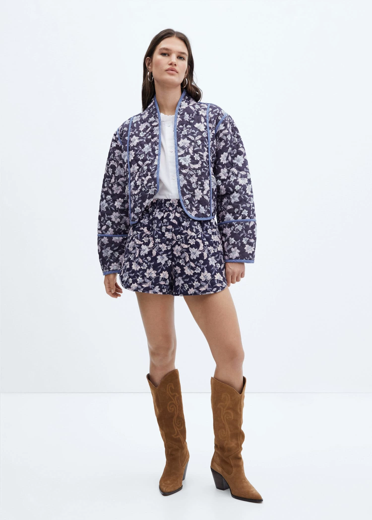 Short Matelassé Coton 2 Short Matelassé Coton – Image 2