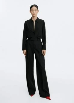 Chemise Soie Boutons Dissimulés -New Trendy Shop 57055983 99 99999999 01