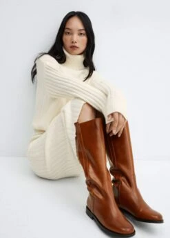 Jupe Midi Côtelée -New Trendy Shop 57057725 05 D2