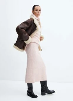 Jupe Fendue Maille 7 Jupe Fendue Maille -New Trendy Shop 57057726 81 99999999 01