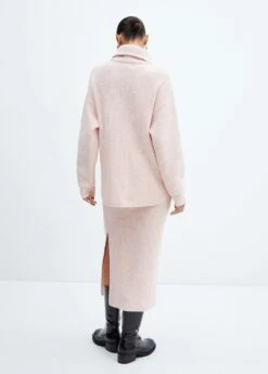 Jupe Fendue Maille 8 Jupe Fendue Maille -New Trendy Shop 57057726 81 R