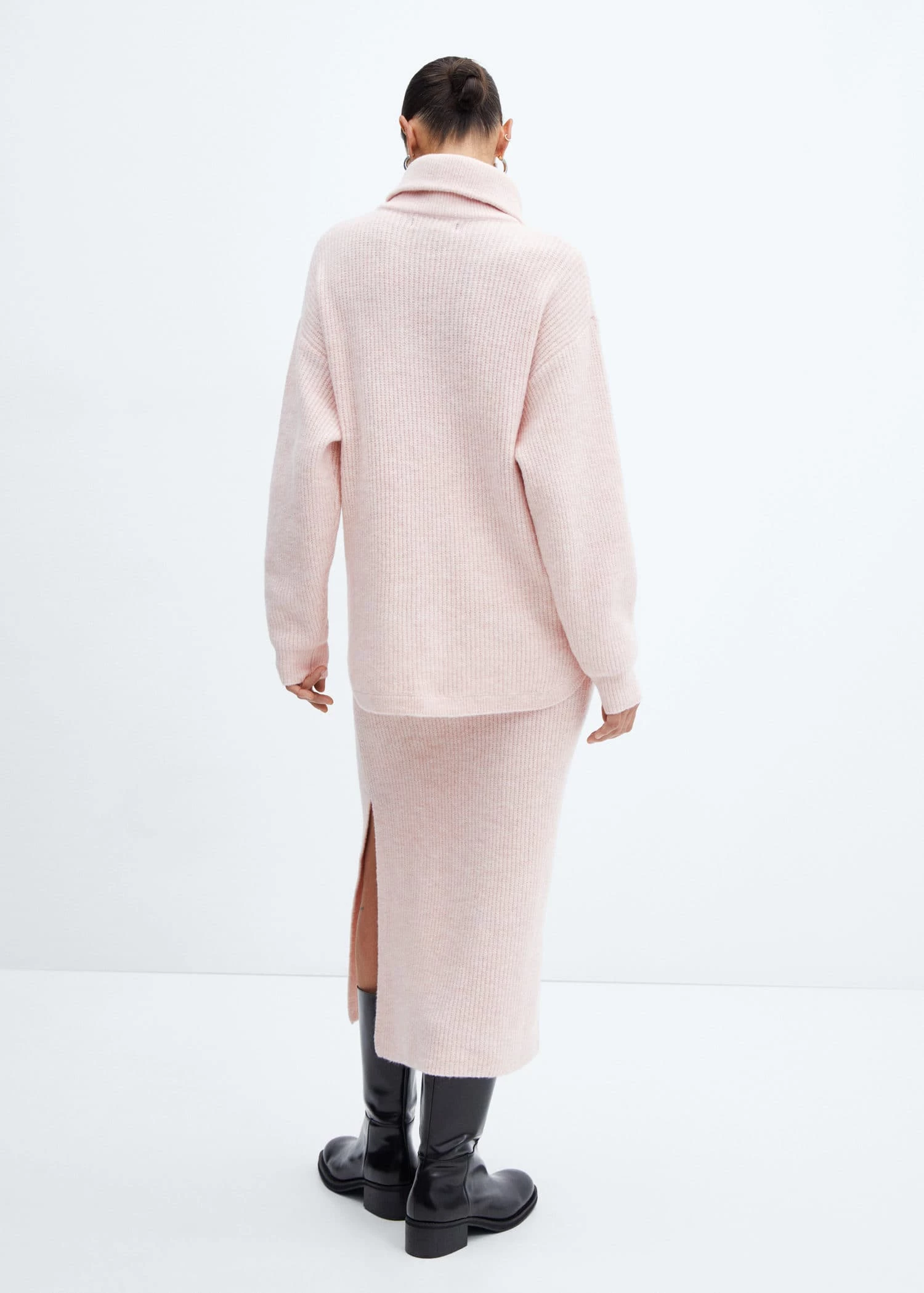 Jupe Fendue Maille 3 Jupe Fendue Maille – Image 3