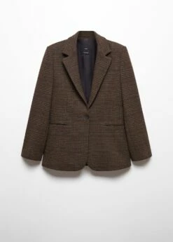 Veste Droite Carreaux 15 Veste Droite Carreaux -New Trendy Shop 57057727 30 B