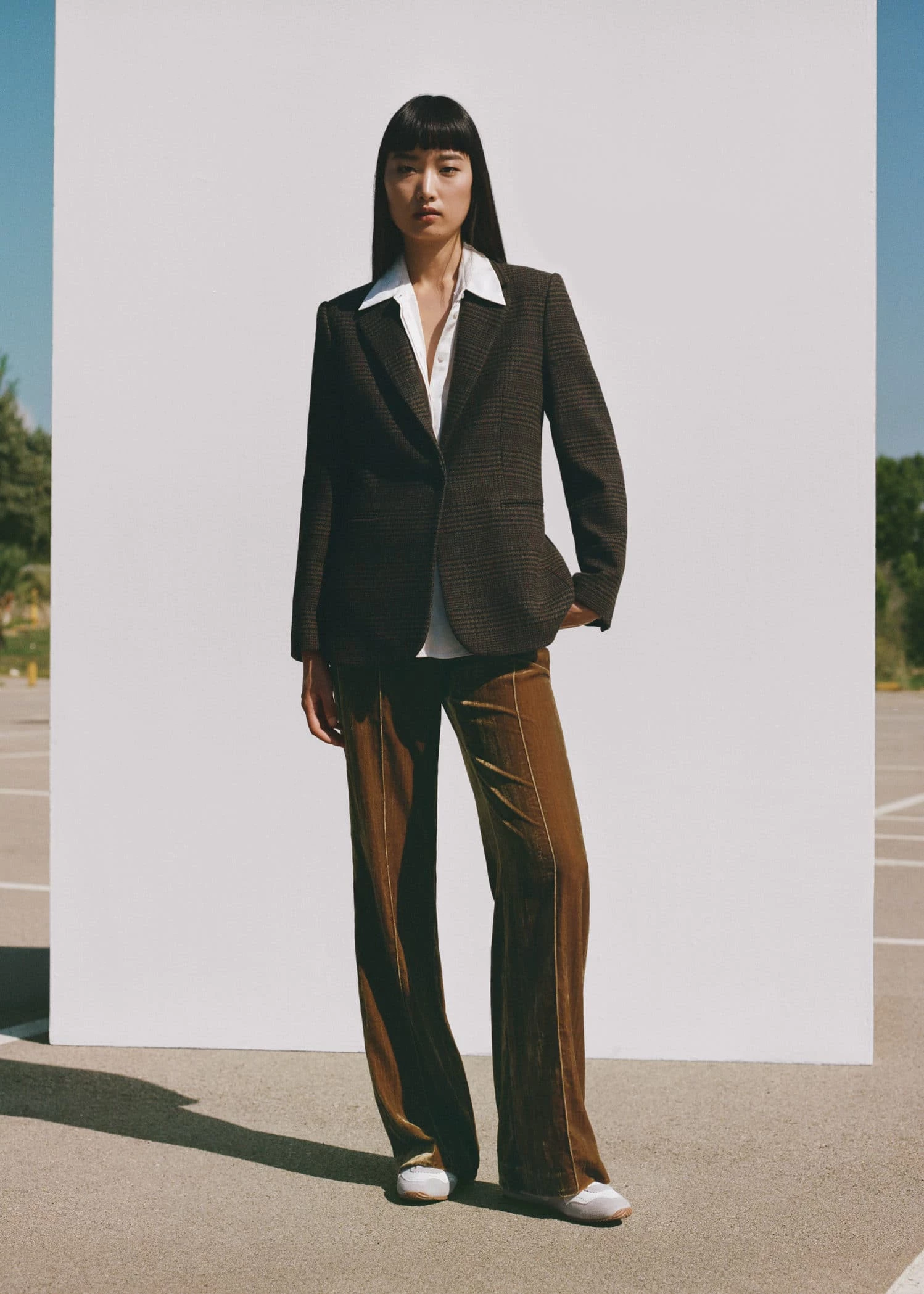 Veste Droite Carreaux 6 Veste Droite Carreaux – Image 6