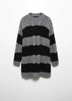 Robe Pull Rayures 15 Robe Pull Rayures -New Trendy Shop 57057753 92 B