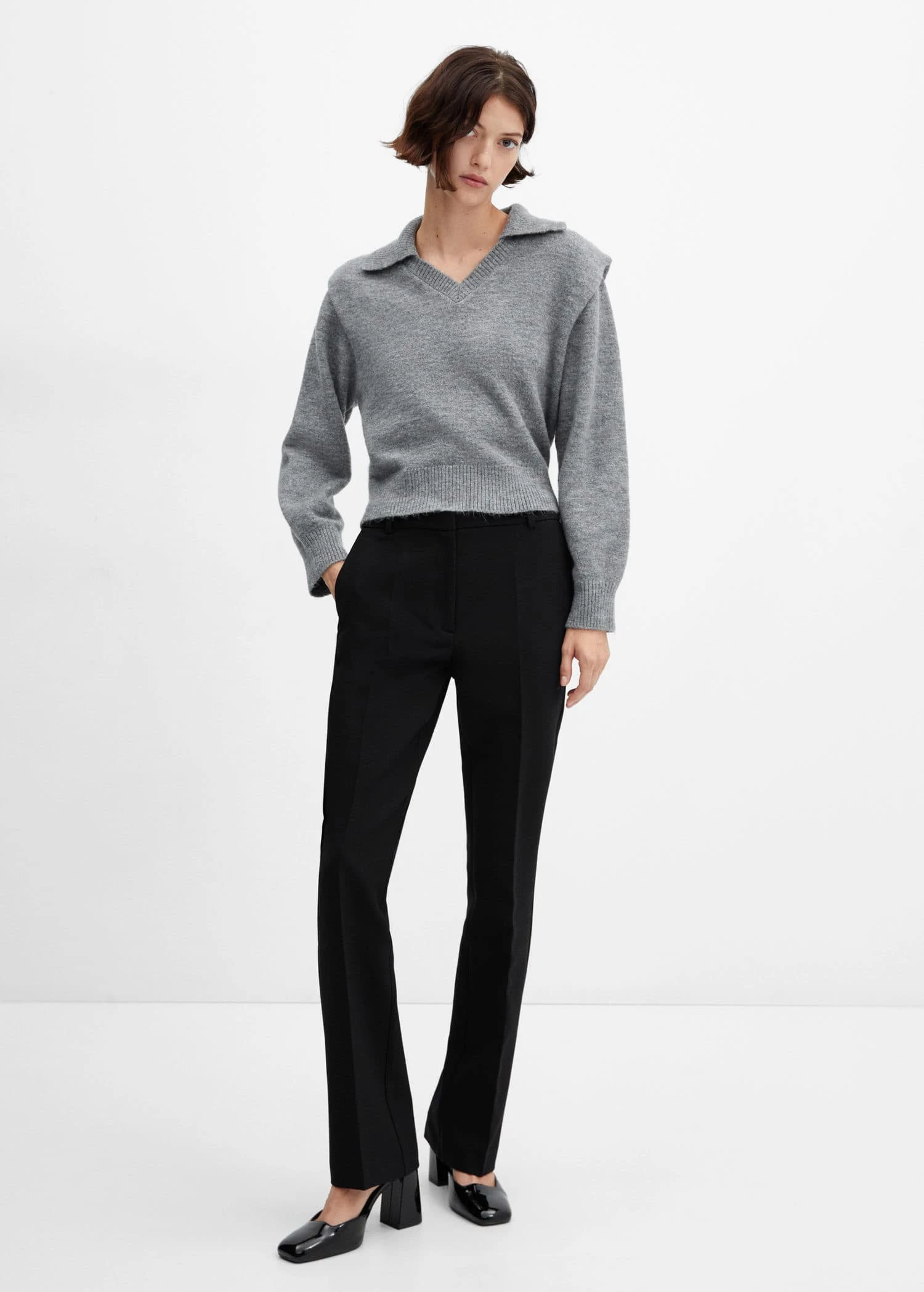 Pantalon Flare Taille Normale 2 Pantalon Flare Taille Normale – Image 2