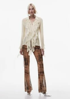 Chemise Gaze Volants -New Trendy Shop 57057758 05 99999999 01