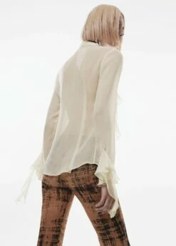 Chemise Gaze Volants -New Trendy Shop 57057758 05 R