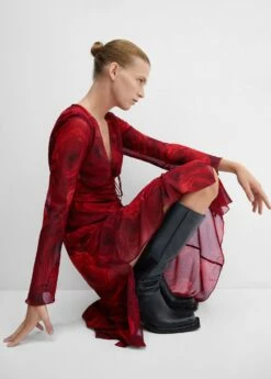 Robe En Gaze à Fleurs -New Trendy Shop 57057762 70 D2