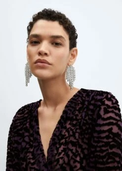 Blouse Semi-transparente Velours -New Trendy Shop 57058270 99 D1