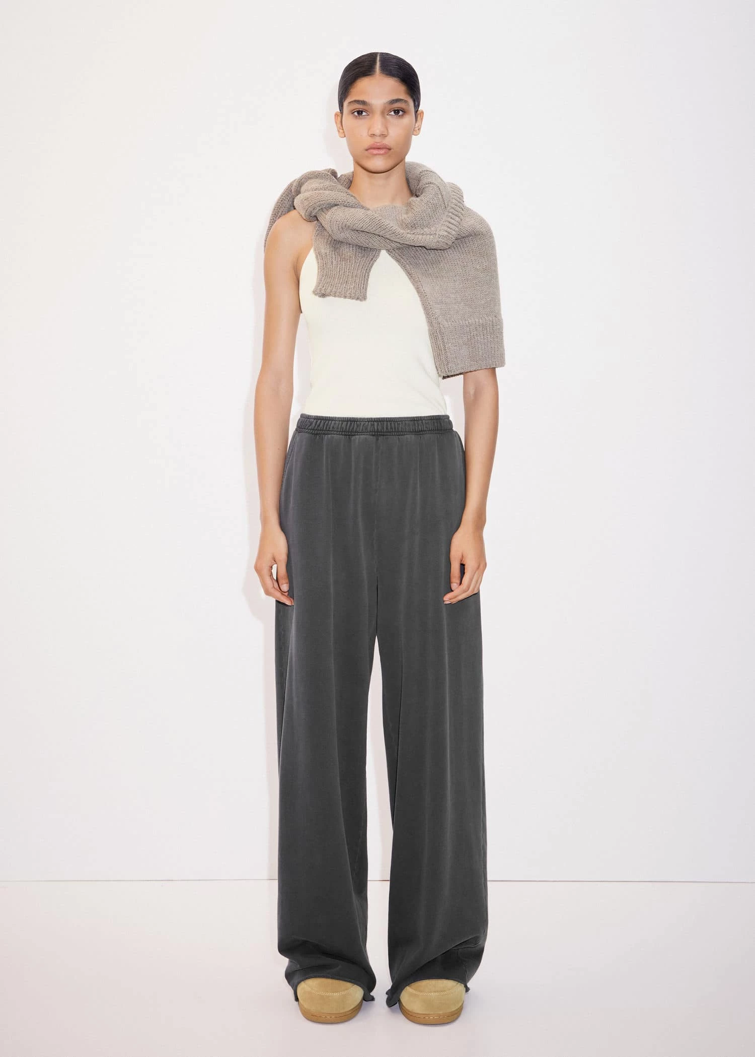 Pantalon Wide Leg Coton 2 Pantalon Wide Leg Coton – Image 2