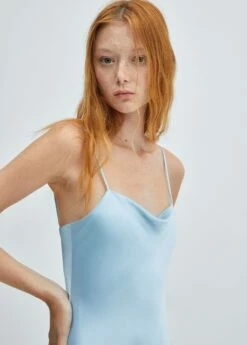 Robe Satinée Bretelles -New Trendy Shop 57058277 50 D1