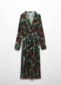 Robe Cache-cœur Plissée -New Trendy Shop 57058278 43 B