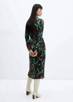 Robe Cache-cœur Plissée -New Trendy Shop 57058278 43 R