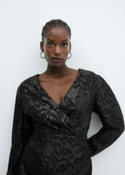 Robe Jacquard Lurex -New Trendy Shop 57059109 99 D4