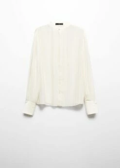 Blouse Plissée Semi-transparente -New Trendy Shop 57059111 05 B