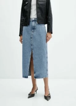 Jupe Midi En Jean