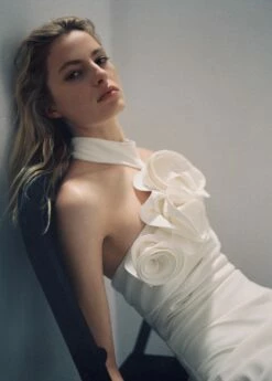 Robe Maxifleurs Fendue -New Trendy Shop 57061178 05 D6